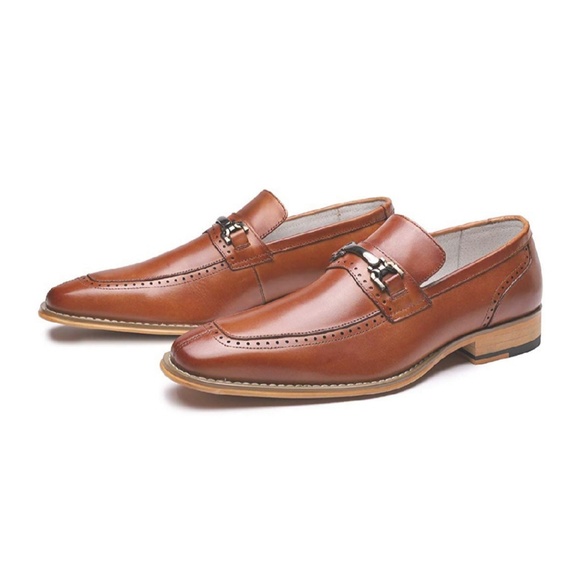 Men‘s Genuine Leather Oxford Business Dress  Shoes - Picture 7 of 7